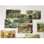 German Collectible Chocolates Cards - eight series