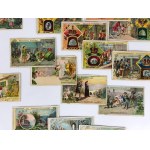 German Collectible Chocolates Cards - eight series