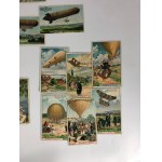 German Collectible Chocolates Cards - five series