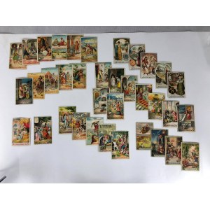 German Collectible Chocolates Cards - six series