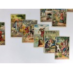 German Collectible Chocolates Cards - six series