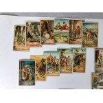 Deutsche Sammler-Schokoladenkarten - sechs Serien