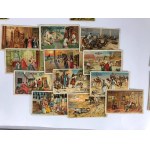 Niemieckie Kolekcjonerskie Karty z Czekolad - pięć serii