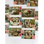 Deutsche Sammler-Schokoladenkarten - eine Serie