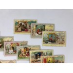 Niemieckie Kolekcjonerskie Karty z Czekolad - dwie serie