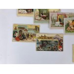 Německé sběratelské karty čokolády - dvě série