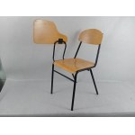 Vintage Krzesło Szkolne z Pulpitem *
