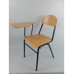 Vintage školská stolička s písacím stolom*