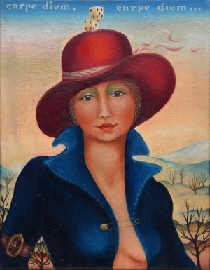 Wanda ZALEWSKA-MACEDOŃSKA (1929-2013), Carpe diem, 1976