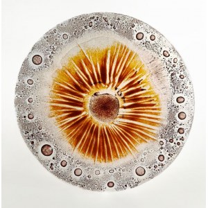 Edyta Baranska, Amber limited edition glass platter