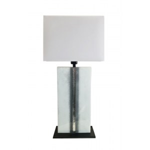 Edyta Baranska, Silver dust(table lamp, art glass)