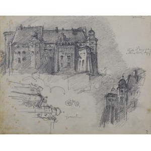 Jan MATEJKO (1838-1893), Hrad Wawel - skice