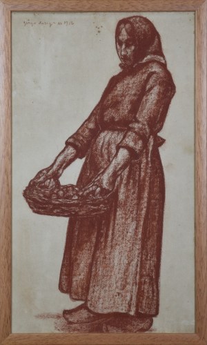 Georges DORIGNAC (1879-1925), Kobieta z koszem owoców