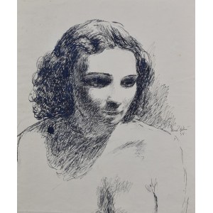 Leonard PĘKALSKI (1896-1944), Portret kobiety, 1935