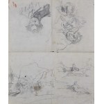 Piotr MICHAŁOWSKI (1800-1855), Sketches of Characters and Horses