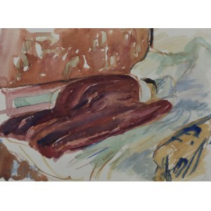 Wojciech WEISS (1875-1950), Sleeping Renia (?), 1912