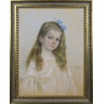 Luise SCHEVE-KOSBOTH (1859-?), Portret Wielkiej Księżnej Olgi Romanowej, 1911