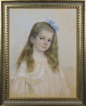 Luise SCHEVE-KOSBOTH (1859-?), Portret Wielkiej Księżnej Olgi Romanowej, 1911