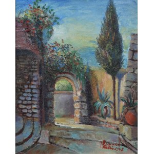 Jeanne BESNARD-FORTIN (1892-1978), Provençal Corner, 1948