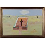 Rafał MALCZEWSKI (1892-1965), Cmentarz, ok. 1950