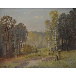 Konstanty MACKIEWICZ (1894-1985), Landschaft mit Birken