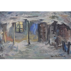 Stanislaw SURDACKI (1915-1973), Window of a country cottage