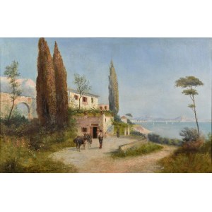 Georg FISCHHOF (1859-1914), Italienische Landschaft