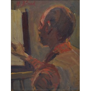 Maurice (Blumenkranc) BLOND (1899-1974), Painter [Artist's own portrait?]