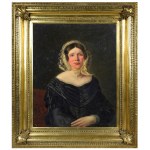 Piotr LE BRUN (1802-1879), Portret hrabiny, 1841