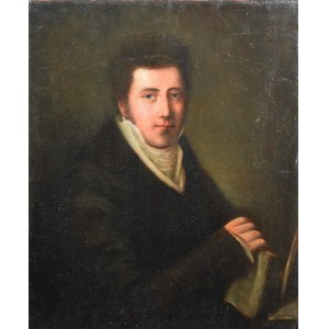 Malarz nieokreślony, XIX w., Portret Xawerego Lewińskiego