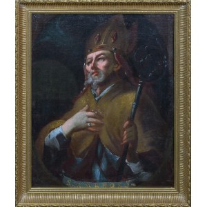 Unbekannter Maler, 18. Jahrhundert, St. Ambrosius, um die Mitte des 18. Jahrhunderts.
