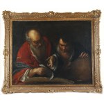 Venetian painter, second half of 17th century, Archimedes with his student (?).