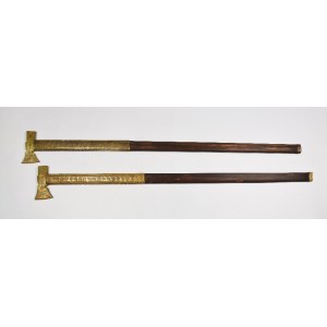 A pair of Hutsul hatchets