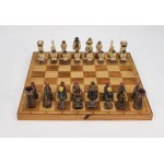 Chess with figures of highlanders