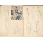 Stefan KANIA (d. 1893), Sketchbook of an Artist (Munich 1891-1892)