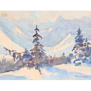 Henryk SAJDAK (1905-1995), Winter im Tatra-Gebirge (Hala Gąsienicowa).