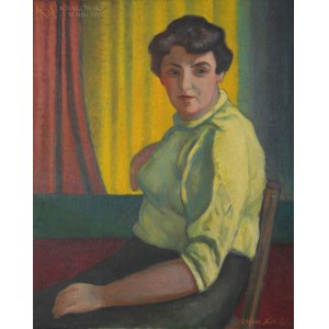 Ottokar SKIBIŃSKI (1900-1980), Portrait Etude.