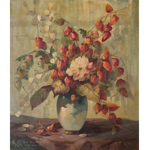 Hedwig PETERMANN (1877-1968?), Martwa natura z miechunką