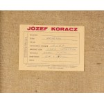 Józef ORACZEWSKI (ur. 1951), Drzewo na żółtym tle z cyklu Drzewa II (1987)