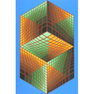 Victor VASARELY (1906-1997), Ter-Ur 3.