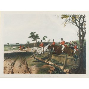 John Frederick I HERRING (1795-1865) - według, Polowanie na lisa