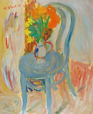 Maurice BLOND (1899-1974), Martwa natura na krześle, 1962
