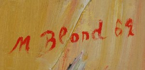 Maurice BLOND (1899-1974), Martwa natura na krześle, 1962