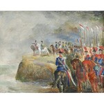 Władysław JAHL (1882-1953), Przeprawa Napoleona przez Niemen 1812, 1944