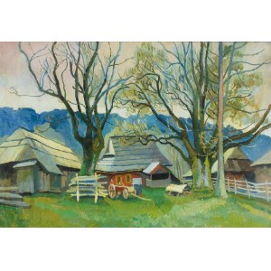 Stanisław KAMOCKI (1875-1944), Zagroda góralska - Gubałówka