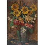 Jan Kazimierz DZIELIŃSKI (1894-1955), Kwiaty w wazonie, 1942