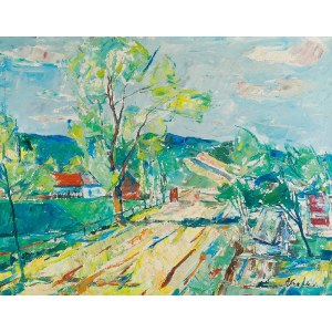 Alojzy SIWECKI (1912-1988), Landscape with a road