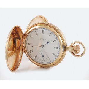 ELGIN NATIONAL WATCH COMPANY (firma czynna 1864-1968), Zegarek kieszonkowy - pektoralik damski