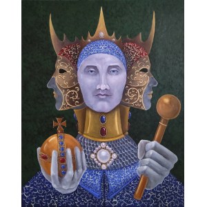 Nikolai KORUS (b. 1998), King or jester, 2023