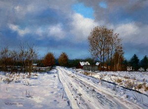 Wojciech PIEKARSKI (b. 1980), Winter Landscape, 2022